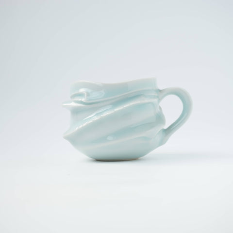 LIGHT BLUE PORCELAIN MUG