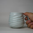 LIGHT BLUE PORCELAIN MUG